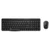Combo bàn phím + Chuột không dây Rapoo X1800S - Cũ-Đen