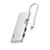 Cổng chuyển đổi AUKEY OfficeDok 6-in-1 USB C HUB UH-CUH02-Bạc