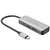 Hub chuyển đổi HyperDrive HDMI  8K 60Hz/4K 144Hz USB-C HD-H8K-Xám