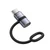 Cổng chuyển OTG Innostyle FlexLink USB-C to Lightning Female Silicone Tape ST-530GY-Xám