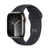 Apple Watch Series 9 45mm (4G) viền thép dây cao su size M/L - Cũ Đẹp-Đen