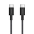 Cáp Cuktech Type-C to C 3A 60W DÀI 1.5M CTC315P - Cũ-Xám