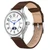 Đồng hồ thông minh KAVVO Date 36mm - Cũ Trầy Xước-Bạc/Nâu
