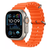 Apple Watch Ultra 2 2023 49mm (4G) - Viền Titan - Dây cao su - Cũ Xước Cấn-Cam