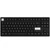 Bàn phím cơ không dây Akko 3087 RF White On Black - Cũ-Cream Yellow Switch