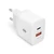Củ sạc HyperJuice Charger 20W 2 Cổng - Cũ-Trắng