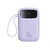 Pin sạc dự phòng Baseus Qpow2 màn hình số 10.000mAh 30W kèm 2 cáp type C - Cũ-Tím