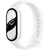 Vòng đeo tay thông minh Xiaomi Mi Band 10 Gốm trắng - Cũ Trầy Xước-Trắng