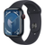 Apple Watch Series 9 45mm (GPS) viền nhôm dây cao su size M/L - Cũ Trầy Xước-Đen