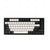 Bàn phím cơ Dareu EK75 Pro White Black RGB - Cũ-Dream Switch
