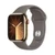 Apple Watch Series 9 41mm (4G) viền thép dây cao su - Chính hãng Đã kích hoạt-Nâu