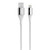 Cáp  Belkin MIXIT Sợi Kevlar Siêu Bền Lightning 1.2 M MFi-Bạc