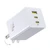Sạc Baseus EnerFill 2C1A PD 100W chân gập US FE11-Trắng