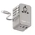 Sạc đa năng Momax 1-World+ 70W GaN 3 cổng kèm cáp type-C UA18-Xám