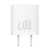 Sạc Baseus GaN5 mini 1C 20W (kèm cáp C-L 20W 1m)-Trắng
