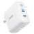 Củ sạc nhanh Anker Powerport 3 Duo A2628 36W 2 cổng-Trắng
