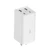 Sạc nhanh Baseus GaN6 Pro 2C + 2U 100W EU kèm cáp C-C 100W 1m-Trắng