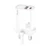 Sạc nhanh Trusmi 1A + 1C PD 20W (UK) CH07-Trắng