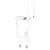 Sạc Trusmi cổng 1A1C PD 20W kèm cáp type-C to type-C 60W CH11 (EU)-Trắng