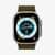 Dây đeo Apple Watch 49/45/44/42mm Spigen Band Lite Fit Ultra-Xanh quân đội 