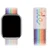 Dây đeo Apple Watch 42/44/45mm vải N126-Cầu vòng