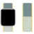 Dây đeo Apple Watch 42/44/45mm vải N65-Xanh nhạt