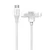 Cáp Momax truyền dữ liệu 2 đầu C-C Và C-L 60W dài 1.5m DL56 -Trắng