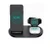 Đế sạc không dây Aukey 3 in 1 LC-3A-Đen