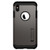 Ốp lưng cho iPhone XS Max - Spigen Case Tough Amor Gummetal