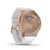Đồng hồ đeo tay Garmin Vivomove Style dây Silver/Moss Silicone - Cũ Trầy Xước-Trắng Hồng