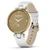 Đồng hồ thông minh Garmin Lily dây da -Trắng