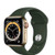 Apple Watch Series 6 40mm (4G) Viền Thép Dây Cao Su Chính Hãng-Vàng