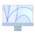 iMac 2022-Xanh