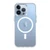 Ốp Lưng iPhone 13 Pro Max Devilcase bản tiêu chuẩn With Magsafe trong suốt viền camera-Xanh dương