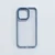 Ốp lưng iPhone 12/12 Pro Filada trong viền màu-Xanh nhạt