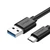 Cáp dữ liệu Ugreen USB 3.0 sang Type-C truyền dữ liệu 2M 20884-Đen