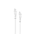Cáp Trusmi USB-C to Lightning Silicone PD 20W dài 1 mét-Trắng