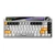 Bàn phím cơ không dây Aula AMG65 trắng-Light Feather Switch