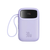 Pin sạc dự phòng Baseus Qpow2 màn hình số 10.000mAh 30W kèm 2 cáp type C-Tím