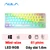 Bàn phím cơ AULA F3261 Blue Switch-Trắng