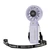 Quạt mini GOOJODOQ GFS003 đa năng (cầm tay, gấp gọn, đeo cổ)-Tím