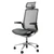 Ghế công thái học HyperWork Media Sleek-Xám