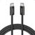 Cáp Anker Zolo Nylon USB-C to USB-C 240W dài 1.8m-Đen