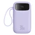 Pin sạc dự phòng Baseus Qpow2 màn hình số 20.000mAh 30W kèm 2 cáp Type-C-Tím