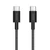 Cáp Cuktech Type-C to C 3A 60W DÀI 1.5M CTC315P-Xám