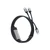 Cáp Cuktech từ tính Type-C to 2 đầu C 5A 100W dài 1.35M C2C515-Đen