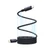 Sạc nhanh Baseus Picogo Magnetic Liquid Silicone Type-C To Type-C 240W 1M-Đen