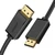 Cáp dữ liệu Ugreen Video Displayport DP102 1.5M 10245-Đen
