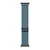 Dây đeo Apple Watch Alpine Loop 44/45/46/49mm Medium - Black Titanium Finish-Xanh nhạt