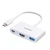 HUB Anker 3 trong 1 USB-C to USB-C + HDMI + USB-A 3.0 A8339-Trắng